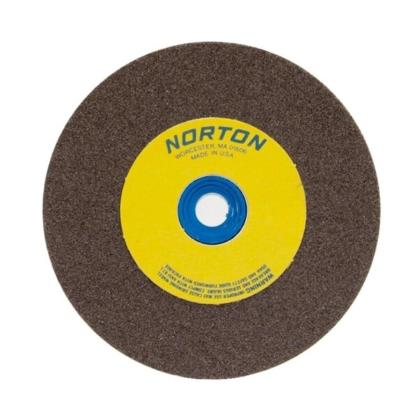 Norton Co Bench & Pedestal Wheel, Standard, Aluminum Oxide, Size: 7 x 1 x 1 Fine, Max RPM: 3600 076607-88265 - main